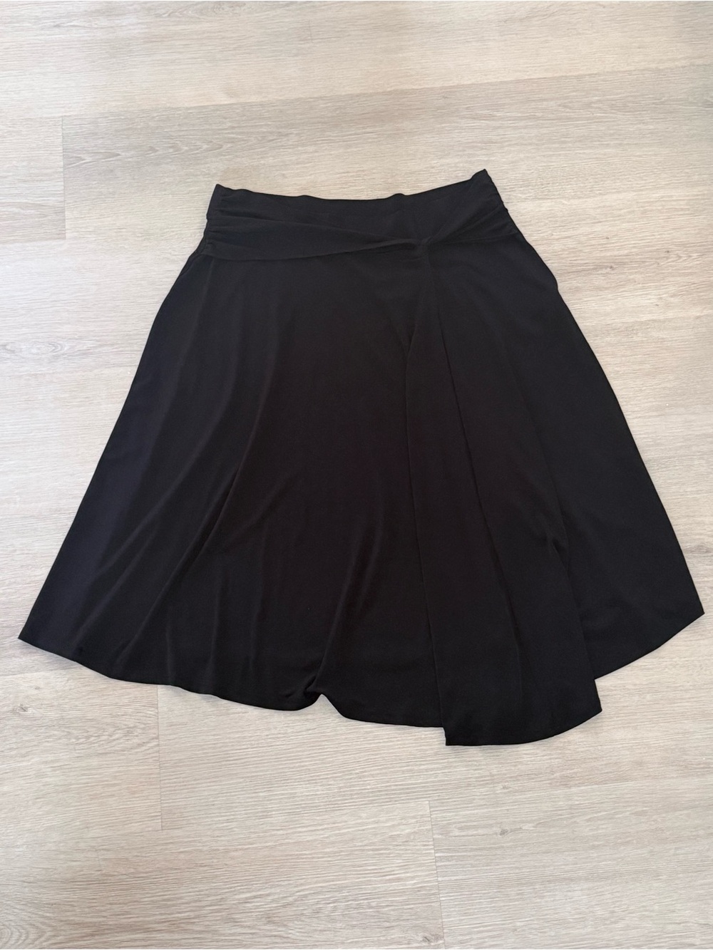 Black Women's A-Line Skirt Y2K Office Feminine Style